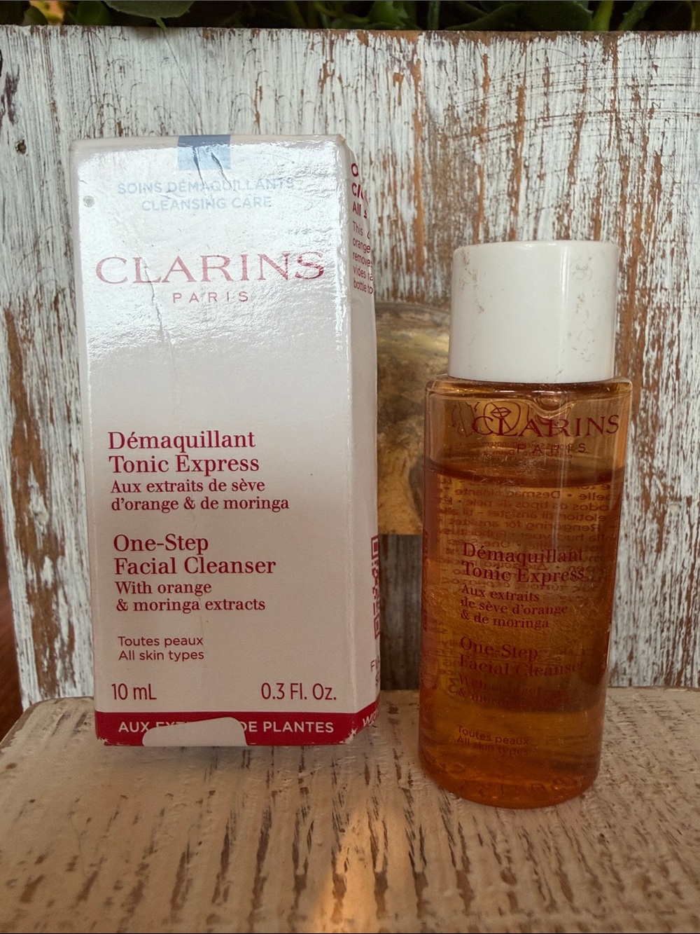 Clarins Orange One-Step Facial Cleanser 10ml SAMPLE SIZE